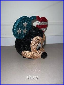 Mickey mouse head box Rhines stones