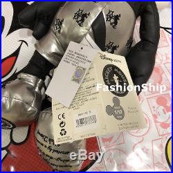 Mickey mouse memories limited january plush Disney store Steamboat Willie BNWT