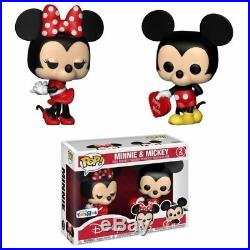 Minnie Mickey Mouse Valentine Valentin POP! Disney 2-Pack Set Vinyl Figur Funko