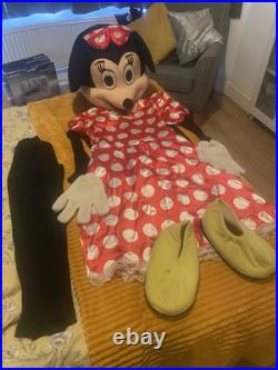 Minnie Mouse And Mickey Mouse Mascot Costumes