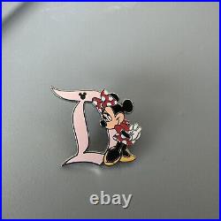 Minnie Mouse Disneyland D Disney Hidden Mickey Pin Chaser Completer DLR 2020