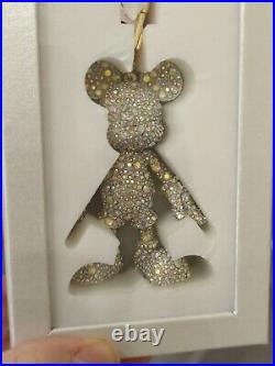 NEW Baublebar Disney Mickey Mouse Handbag Charm Crystal Iridescent Rhinestone