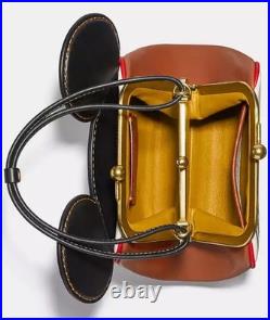 NEW Coach Disney Mickey Mouse X Keith Haring Kisslock Bag 4719 B4/chalk 1941 NWT