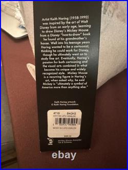 NEW Coach Disney Mickey Mouse X Keith Haring Kisslock Bag 4719 B4/chalk 1941 NWT