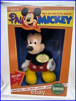 NEW DISNEY WORLD Plush PAL MICKEY MOUSE TALKING Interactive 11 DOLL