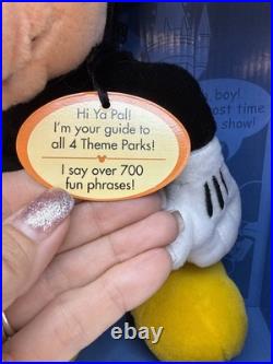 NEW DISNEY WORLD Plush PAL MICKEY MOUSE TALKING Interactive 11 DOLL