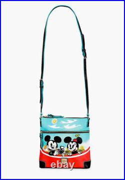 NEW Disney Dooney & Bourke Mickey Mouse and Friends Skyliner Crossbody Bag Purse