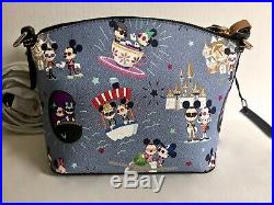 NEW Disney Mickey Minnie Mouse Attractions Rides Crossbody Bag Dooney & Bourke