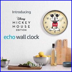 NEW Disney Mickey Mouse Alexa Echo Wall Clock ULTRA RARE DISCONTINUED #1