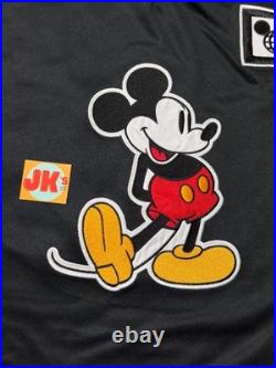 NEW Disney Parks Mickey Mouse Hockey Jersey Adult Large Black Red 28 WDW White