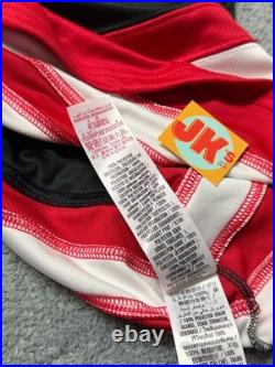 NEW Disney Parks Mickey Mouse Hockey Jersey Adult Large Black Red 28 WDW White