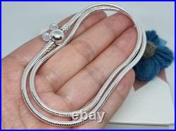 NEW GENUINE PANDORA Disney Mickey Mouse Snake Chain Necklace 45cm? BOXED