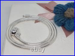 NEW GENUINE PANDORA Disney Mickey Mouse Snake Chain Necklace 45cm? BOXED