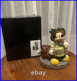 NEW IN BOX Disney Mickey Mouse Firefighter Figurine Richard Sznerch