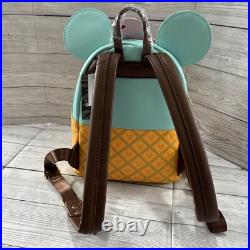 NEW Loungefly Disney Mickey Mouse Sundae Sweet Treat Backpack Factory Error