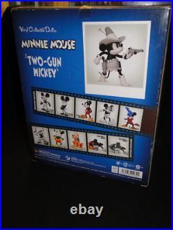NEW Medicom Toy Vinyl Collectible Dolls Two-gun Mickey Minnie Mouse Figure