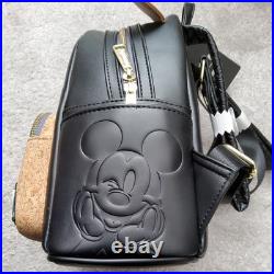 NEW WITH TAGS Loungefly Disney Mickey Mouse Cork Ears Pin Display Mini Backpack