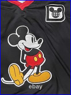 NEW Walt Disney Parks Mickey Mouse 28 Adult Hockey Jersey Size X-Large