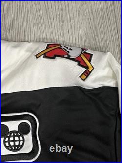 NEW Walt Disney Parks Mickey Mouse 28 Adult Hockey Jersey Size X-Large
