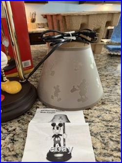 NIB Disney Mickey Mouse Animated Talking Lamp by House of Mouse