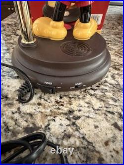 NIB Disney Mickey Mouse Animated Talking Lamp by House of Mouse