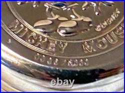NIB Ingersoll Disney Mickey Mouse LE 1933 Reproduction Pocket Watch #0336/5000
