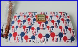 NWT DISNEY Dooney & Bourke Disney Mickey Mouse Americana Wallet Wristlet