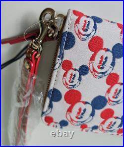 NWT DISNEY Dooney & Bourke Disney Mickey Mouse Americana Wallet Wristlet
