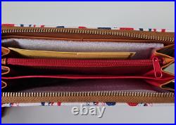 NWT DISNEY Dooney & Bourke Disney Mickey Mouse Americana Wallet Wristlet