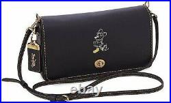 NWT Genuine COACH Disney Minnie Mouse Dinky Leather Convertible Crossbody