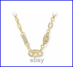 NWT Kendra Scott x Disney Mickey Mouse Pearl Icon Necklace Gold Plated w Pouch