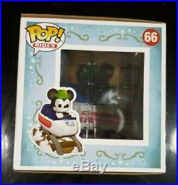 NYCC 2019 Funko POP! Rides Mickey Mouse Matterhorn Bobsled IN HAND LE1500