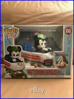 NYCC 2019 Funko Pop! Rides Matterhorn Bobsled Mickey Mouse
