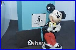 New Disney Lladro Porcelain Figurine Mickey Mouse Was £340.00 Now £289.00