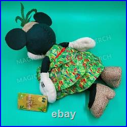 New Disney Mickey and Minnie Mouse Main Attraction Tiki Room Plush LR 5/12