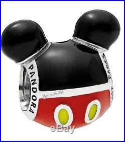New Disney Parks Exclusive Mickey Mouse Icon Body Parts Pandora Charm
