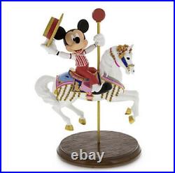 New Disney Parks Mickey Mouse & Jingles Carousel Horse Medium Big Fig Figure