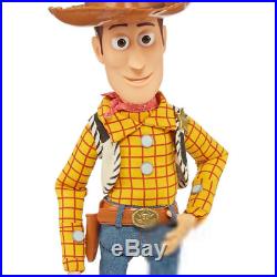 New Disney Pixar Toy Story 4 Talking Woody 16 Action Figure from Disney Store