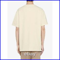 New Gucci Men's White Disney Cotton Crewneck T-Shirt Tee Top Small