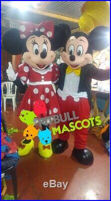 New Mascot Costume Minnie Mouse DISNEY- DELUXE EDITION MICKEY MOUSE