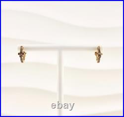 New PandoraxDisney Mickey Mouse & Minnie Mouse Sparkling Hoop Earrings 262959C01