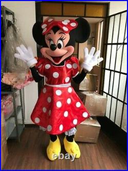 New Profes. Mickey or Minnie Mouse (Red or Pink) Mascot costume party costume