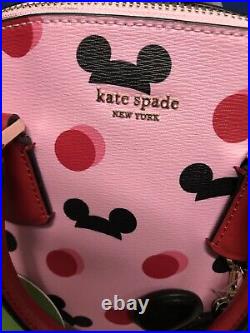 New Retired KATE SPADE FOR DISNEY Mickey Mouse MED. DOME SATCHEL PXRUA305