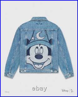 OVO X Disney Mickey Mouse Fantasia Denim Jacket LARGE October's Very Own Drake