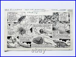 Original 1953 Disney Mickey Mouse Weekly Comic Art Basil Reynolds True Life