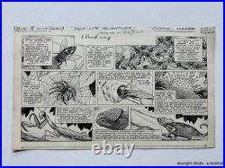 Original 1953 Disney Mickey Mouse Weekly Comic Art Basil Reynolds True Life