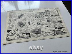 Original 1953 Disney Mickey Mouse Weekly Comic Art Basil Reynolds True Life