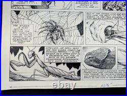 Original 1953 Disney Mickey Mouse Weekly Comic Art Basil Reynolds True Life