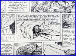 Original 1953 Disney Mickey Mouse Weekly Comic Art Basil Reynolds True Life
