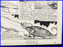 Original 1953 Disney Mickey Mouse Weekly Comic Art Basil Reynolds True Life